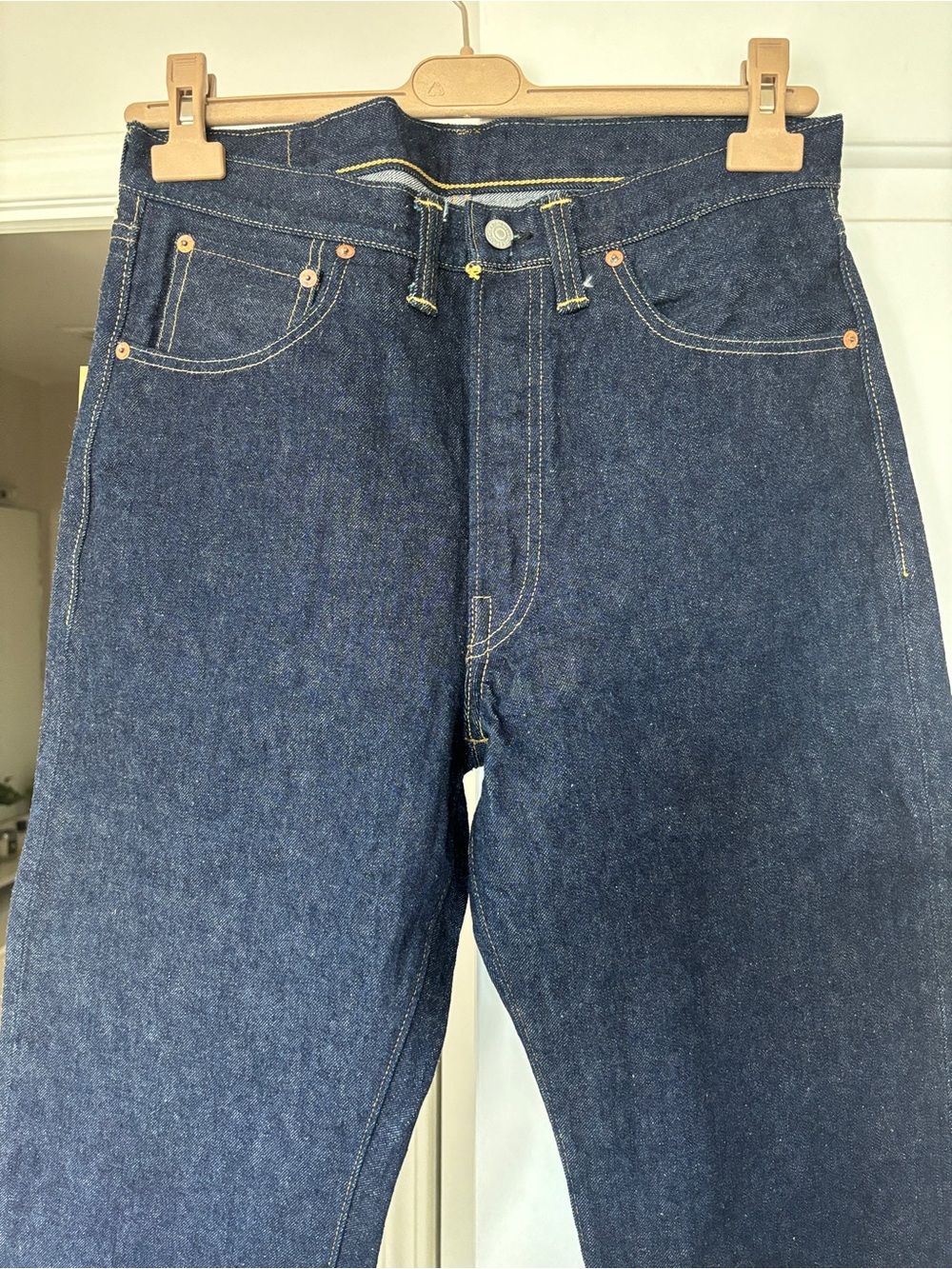 **SOLD** Warehouse & Co. Lot 1001XX (1000XX) "Dead Stock Blue" 1947 Model - Picture 4 of 6
